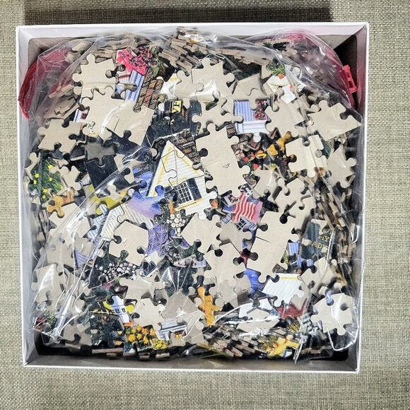 Buffalo Charles Wysocki "Hound of The Baskervilles"1000 PC Puzzle - Picture 2 of 2